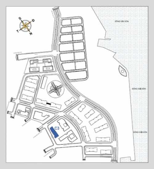 Sơ đồ vị trí Central 3