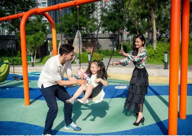 Khu vui chơi cho bé tại Vinhomes Central Park