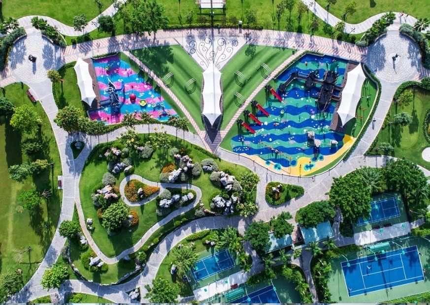 Khu vui chơi cho bé tại Vinhomes Central Park