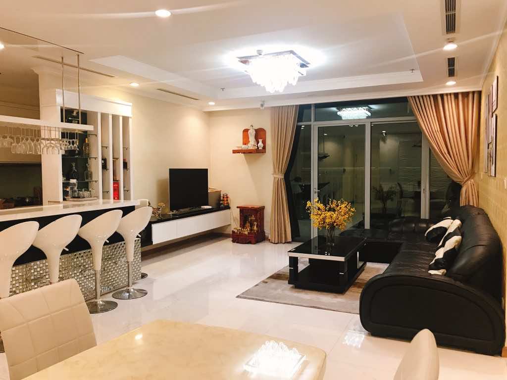 Giá cho thuê và bán căn hộ Central 1