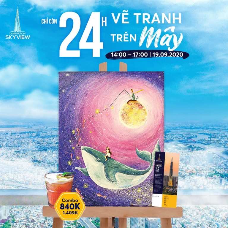 COUNTDOWN 24H – ĐÓN CHỜ SỰ KIỆN VẼ TRANH TRÊN MÂY