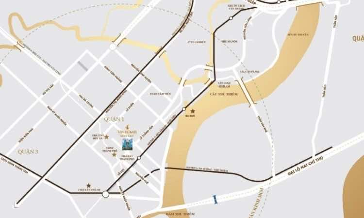 Vị trí Vincom Đồng Khởi