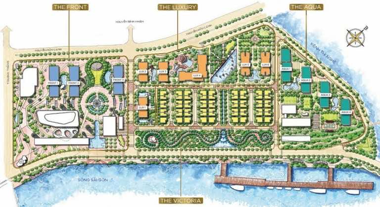 Mặt bằng Vinhomes Ba Son Golden River