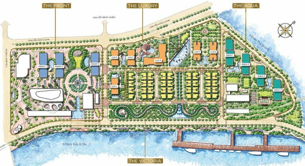 Mặt bằng Vinhomes Ba Son Golden River