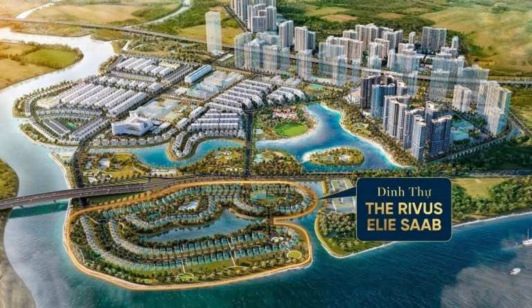 Mặt bằng dinh thự Vinhomes Grand Park The Rivus Elie Saab