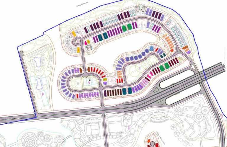 Mặt bằng tổng thể Dinh thự Vinhomes Grand Park