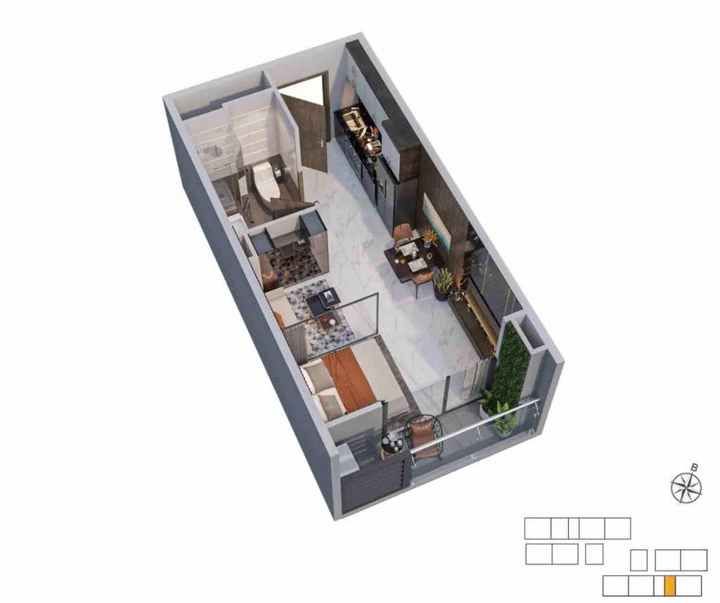 Studio Vinhomes Grand Park