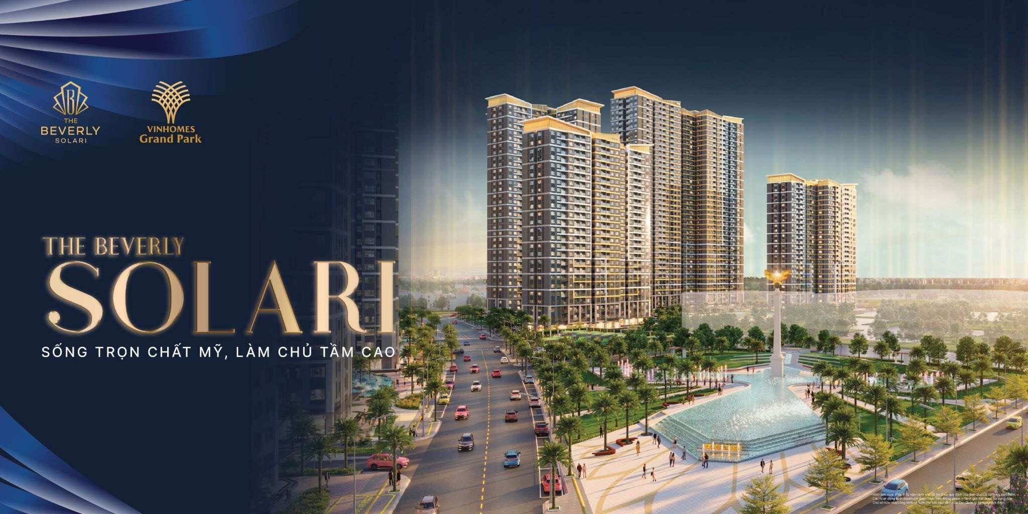 Mở bán phân khu Beverly Solari Vinhomes Grand Park