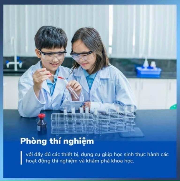 Phòng thực nghiệm Vinschool Vinhomes Grand