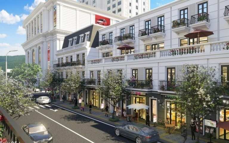 Shophouse thương mại Vinhomes Heaven Bay làng Vân