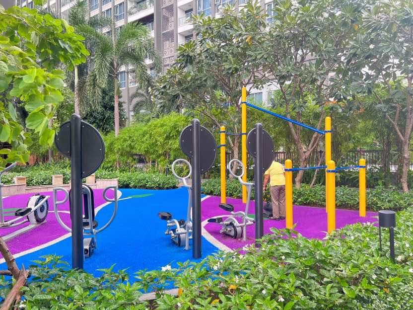 Gym ngoài trời Landmark 5
