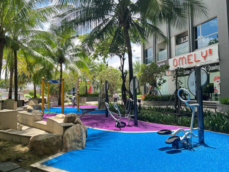 Khu gym ngoài trời Park 2