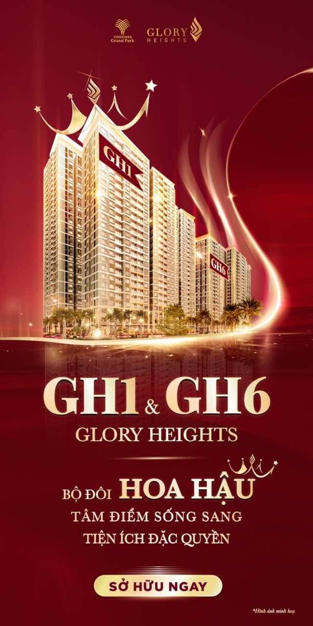 Giỏ hàng hoa hậu Glory Heights