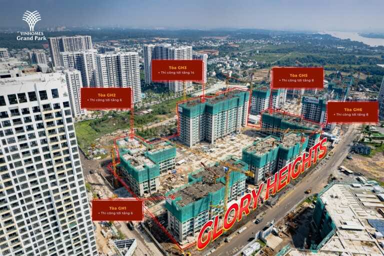 Tiến độ dự án Vinhomes Grand Park tháng 07 (3)