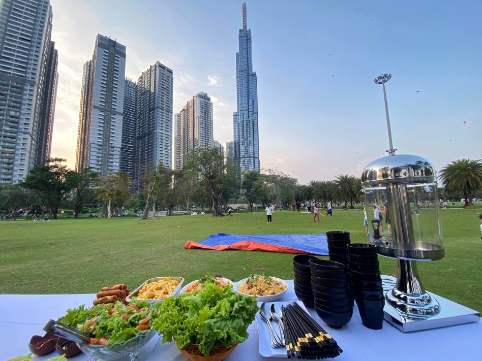 Set Up Tiệc Nướng Bbq Vinhomes Landmark 81