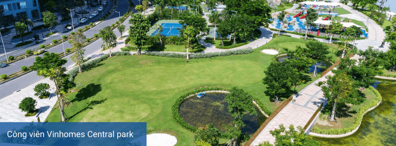 Công viên Vinhomes Central park Công viên Vinhomes Central park