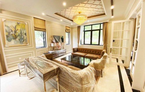 Phòng khách biệt thự Vinhomes Golden River Phòng khách biệt thự Vinhomes Golden River